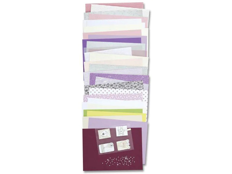 Folia Bastelpapier Creativ-Mix Candy Mehrfarbig