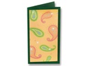 Folia Designpapier Block Blumen Farbig Motiv