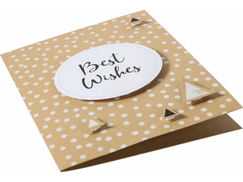 Folia Kraftkarton Kraftpapier Motivblock  A4, 20 Blatt Braun