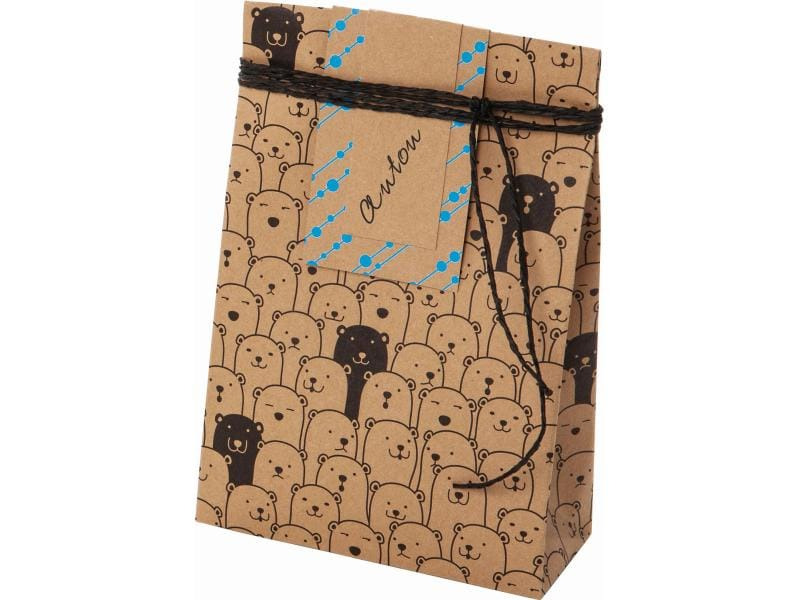 Folia Kraftpapier Motivblock, A4, 20 Blatt Braun