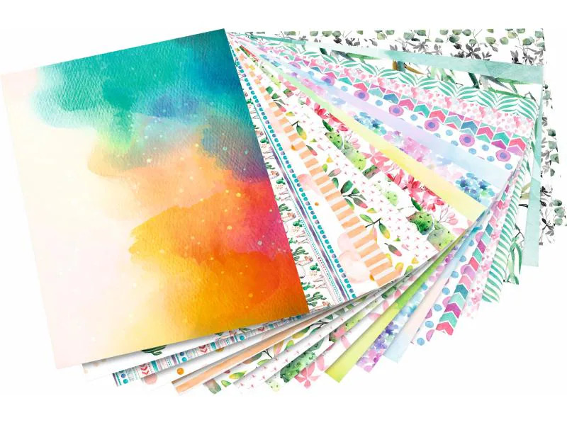 Folia Motivblock Aquarell, 24 x 34 cm 20 Blatt