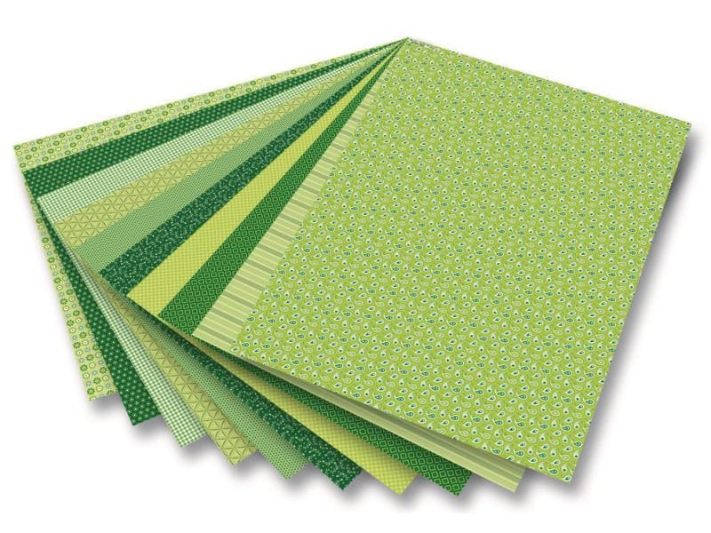 Folia Motivblock Basics  grün