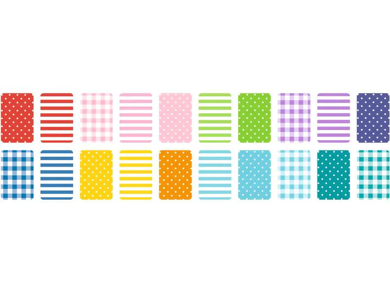 Folia Motivblock Basics Intensiv Farbig Motiv/Türkis/Neutral/Pink