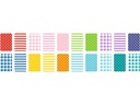 Folia Motivblock Basics Intensiv Farbig Motiv/Türkis/Neutral/Pink