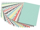 Folia Motivblock Geometrie Mehrfarbig