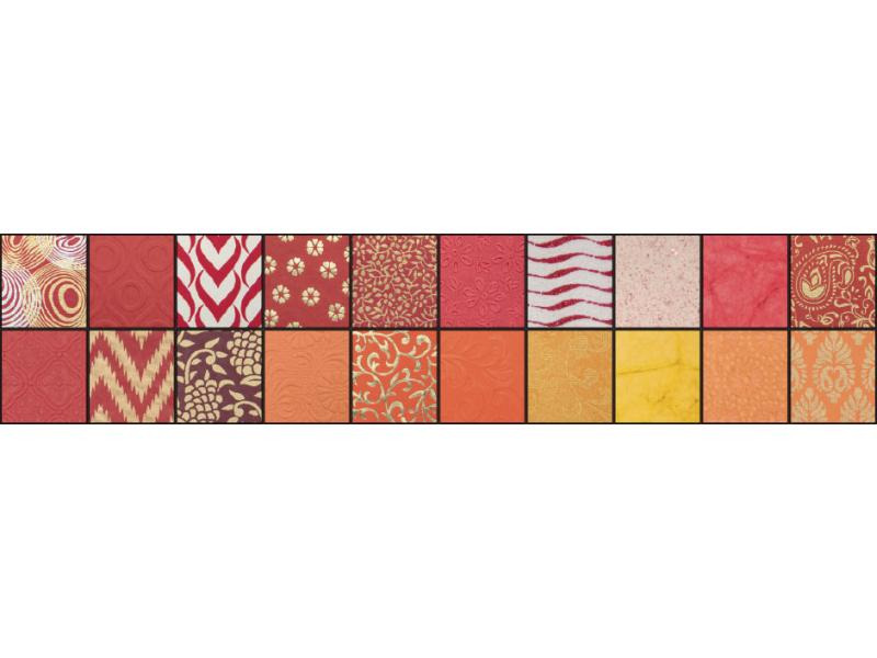 Folia Motivblock India Mumbai Farbig assortiert