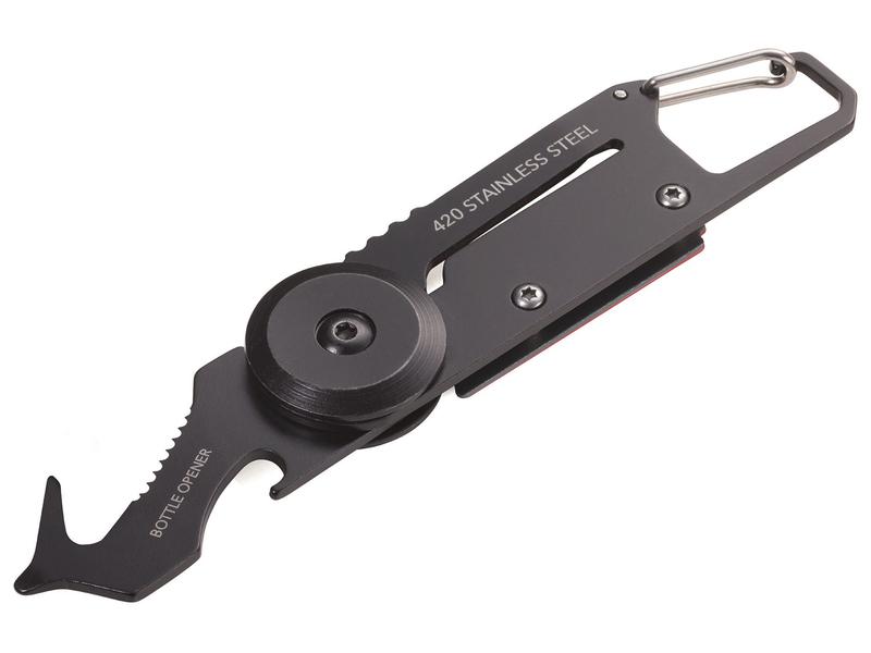 Troika Taschenmesser Mini Egon 5 Funktionen Schwarz/Titan