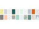 Folia Motivblock Minimalistisch, 24 x 34 cm 20 Blatt