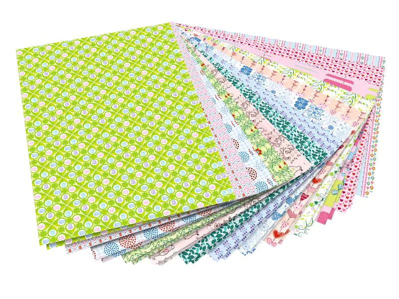 Folia Motivblock Romantik Farbig Motiv
