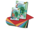 Folia Tonzeichenpapier A4 Mehrfarbig