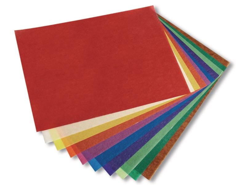 Folia Transparentpapier 10-farbig sortiert Farbig sortiert
