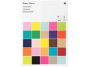 Rico Design Bastelpapier 1 Block à 20 Blatt, Farbig sortiert