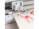 Silhouette Stickerpapier Glitter Weiss