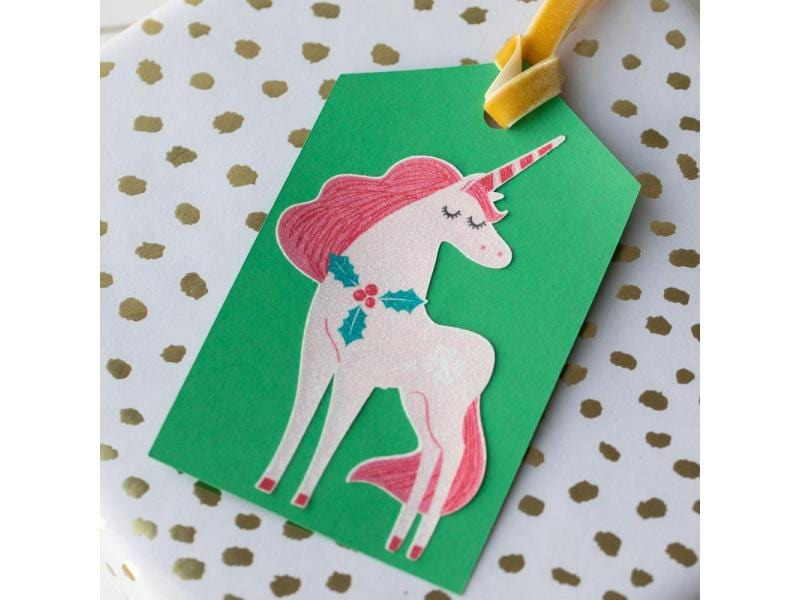 Silhouette Stickerpapier Glitter Weiss