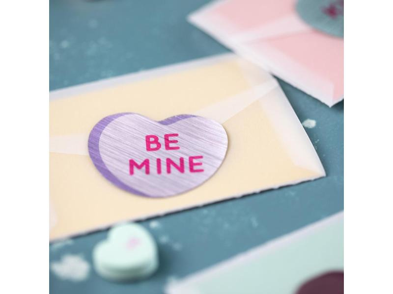 Silhouette Stickerpapier Metallic Silber