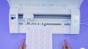 Silhouette Stickerpapier Metallic Silber