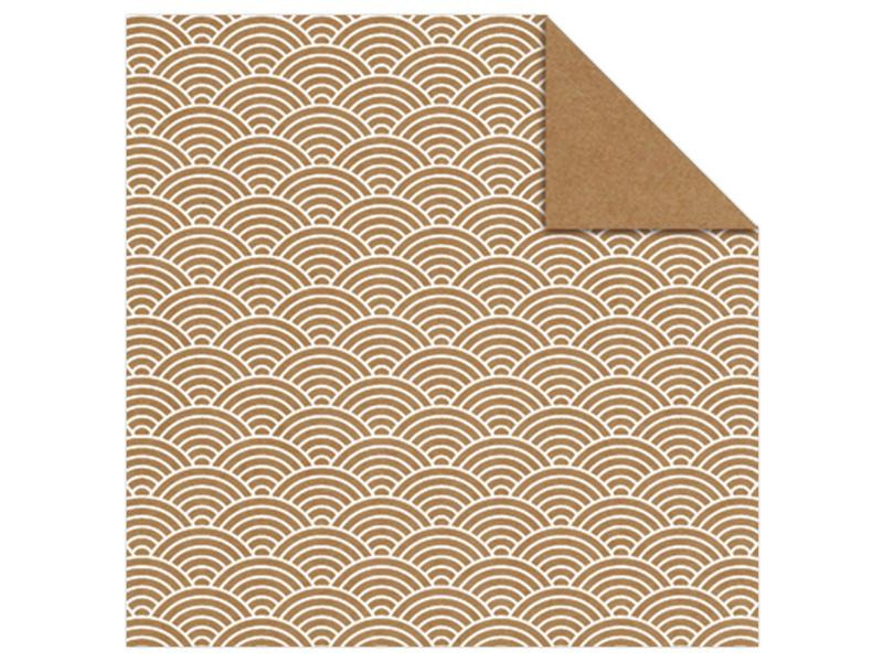 URSUS Bastelpapier 100 Stück, Braun
