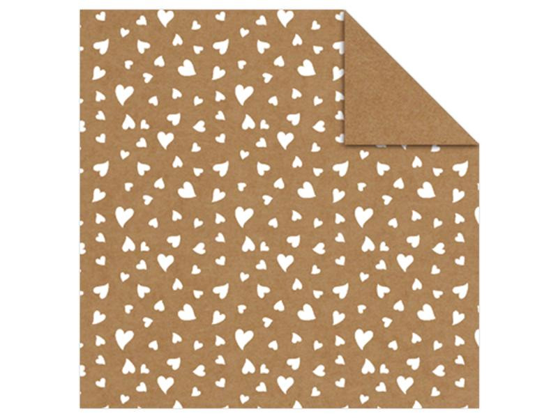 URSUS Bastelpapier 100 Stück, Braun