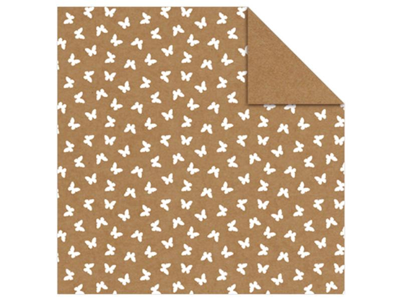 URSUS Bastelpapier 100 Stück, Braun