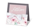 URSUS Bastelpapier 300 g/m2 18 Blatt, Rosa/Weiss, Hochzeit
