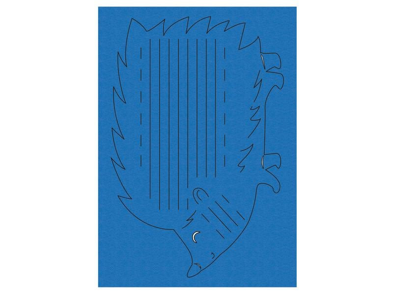 URSUS Bastelpapier Flechtpapier A4, 27 Stück, Mehrfarbig