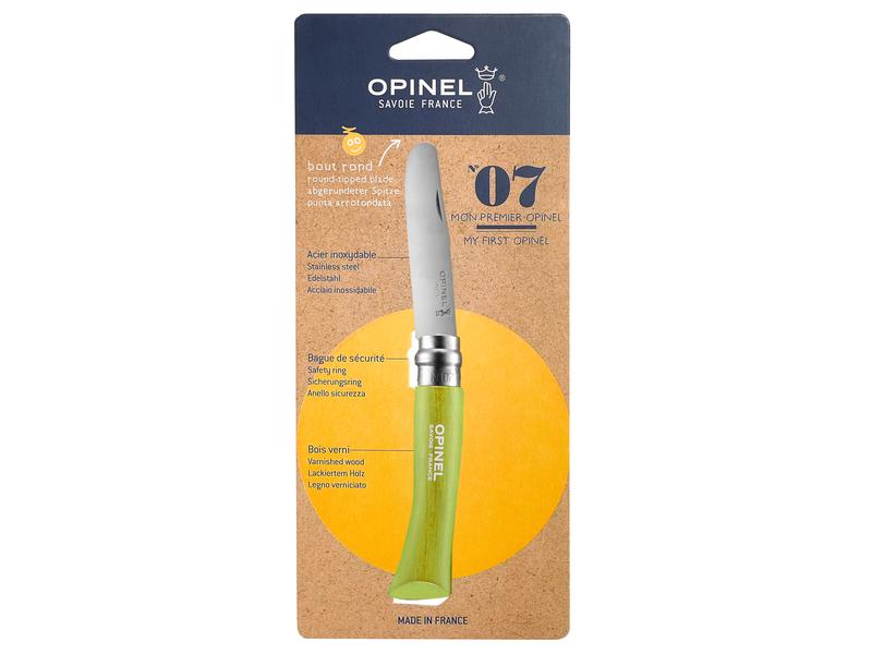 opinel Kindermesser N°07 Mon Premier Grün