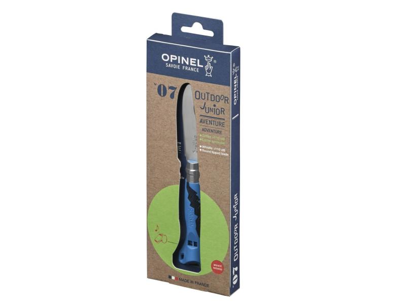 opinel Kindermesser N°7 Outdoor junior Blau