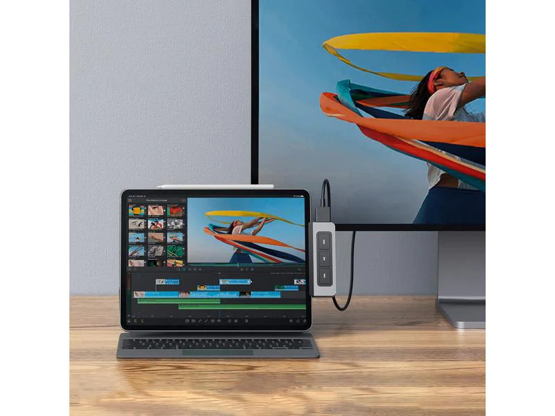 HYPER Dockingstation Hyperdrive 6-in-1 iPad Pro / Air
