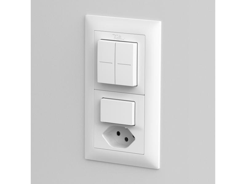Feller Smart Light Control  for Philips Hue EDIZIOdue AP silber