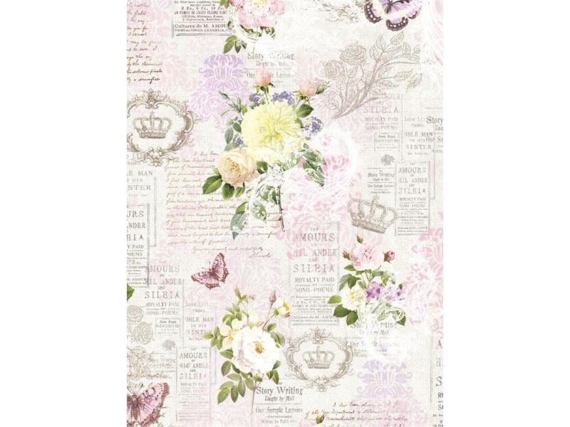 URSUS Designpapier Nostalgia Farbig sortiert