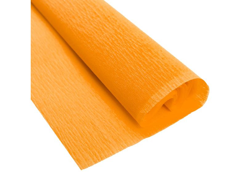 URSUS Krepppapier 50 cm x 2.5 m, 32 g/m², GelbOrange