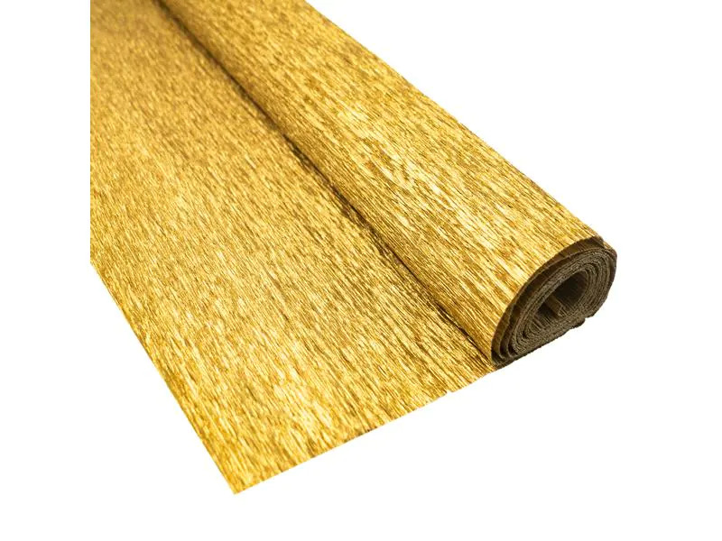 URSUS Krepppapier 50 cm x 2.5 m, 32 g/m², Gold