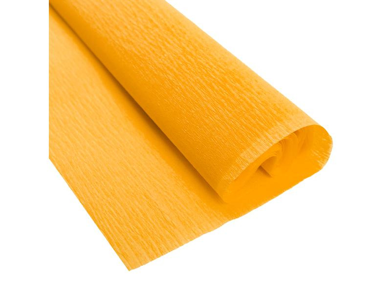 URSUS Krepppapier 50 cm x 2.5 m, 32 g/m², Goldgelb