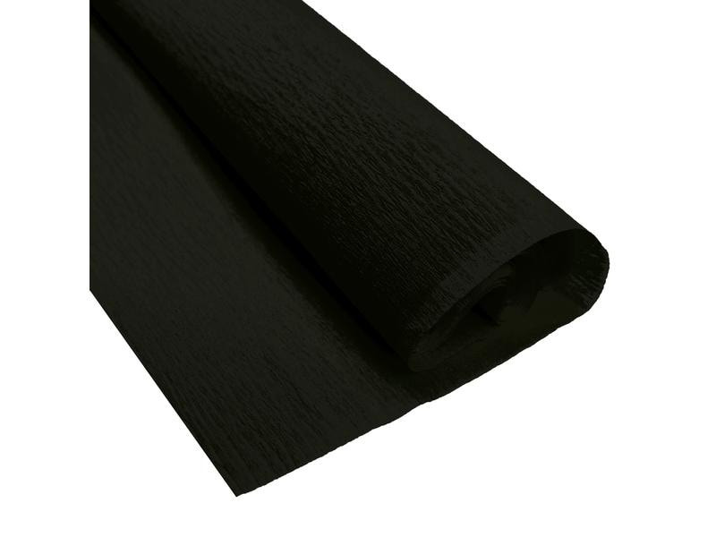 URSUS Krepppapier 50 cm x 2.5 m, 32 g/m², Schwarz