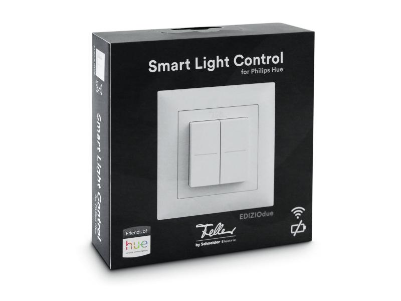 Feller Smart Light Control  for Philips Hue EDIZIOdue AP silber