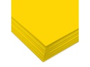 URSUS Tonzeichenpapier A4, 130 g/m², 100 Blatt, Dunkelgelb