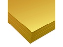 URSUS Tonzeichenpapier A4, 130 g/m², 100 Blatt, Gold Matt