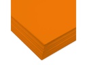 URSUS Tonzeichenpapier A4, 130 g/m², 100 Blatt, Hellorange