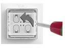 Feller Smart Light Control  for Philips Hue EDIZIOdue AP silber