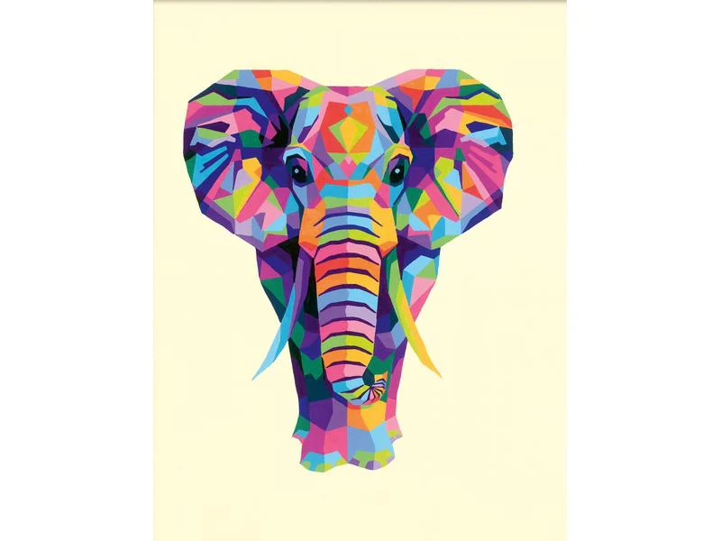 Ravensburger Malen nach Zahlen CreArt: Funky Elephant