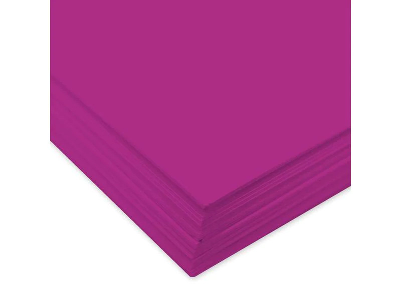 URSUS Tonzeichenpapier A4, 130 g/m², 100 Blatt, Pink
