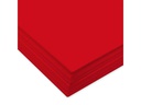 URSUS Tonzeichenpapier A4, 130 g/m², 100 Blatt, Rubinrot