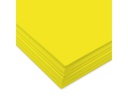URSUS Tonzeichenpapier A4, 130 g/m², 100 Blatt, Zitronengelb