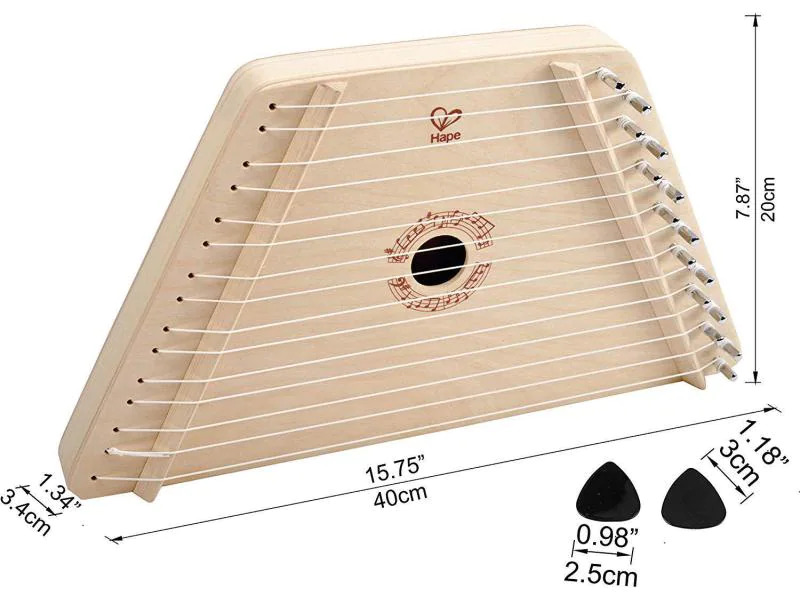 Hape Musikinstrument Singende- Harfe