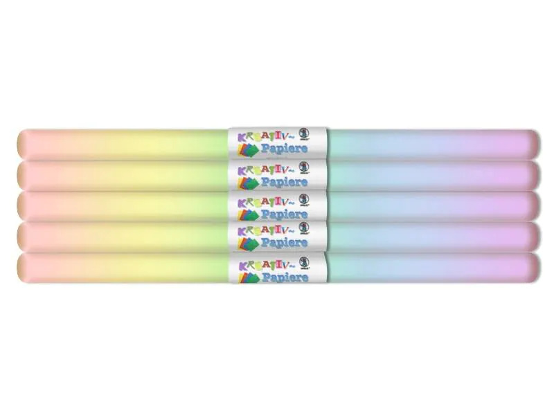 URSUS Transparentpapier 50 x 61 cm, 115 g/m², Regenbogen