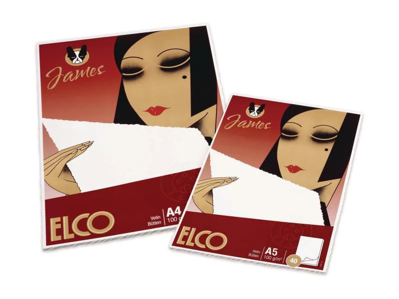 ELCO Briefpapierset James Velin A4 40 Stück