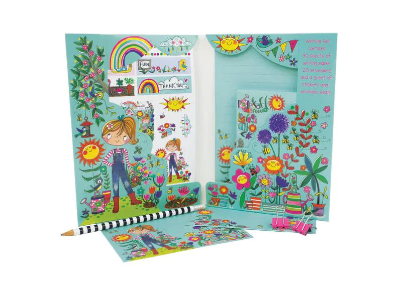 Rachel Ellen Briefpapierset Garten