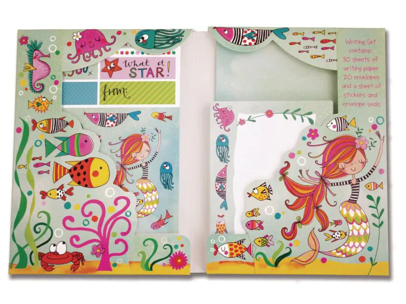 Rachel Ellen Briefpapierset Mermaid