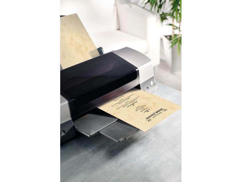 Sigel DP181 Marmorpapier, A4, Beige
