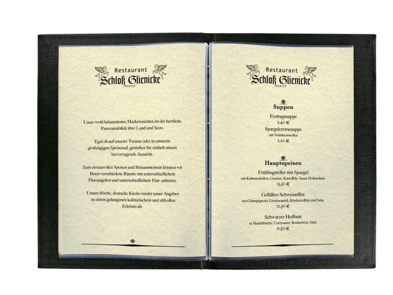 Sigel Perga Marmorpapier, Champagne, A4, 100 Blatt